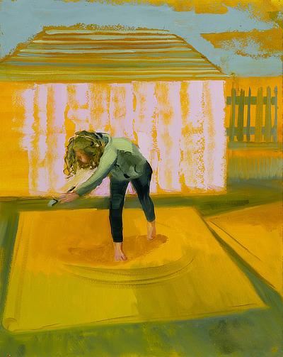 Suzanne Schireson的《Backyard Frankenthaler》